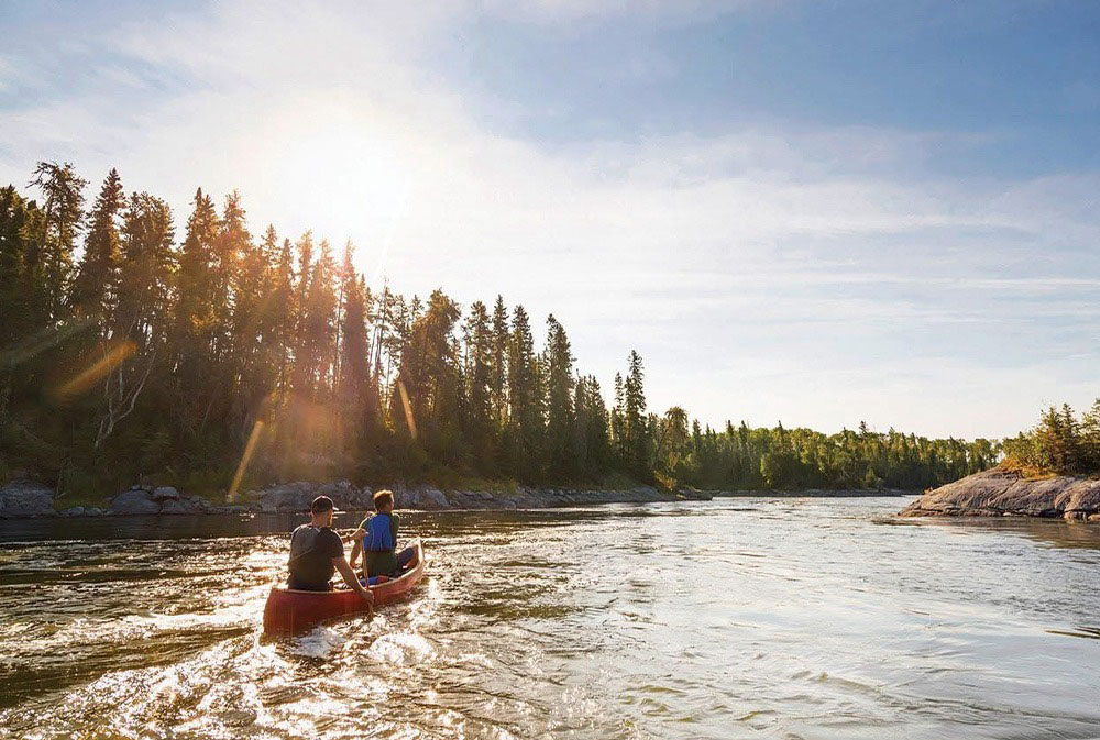 Canoeing Near La Ronge